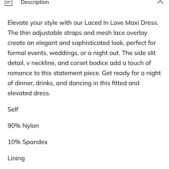 NWT long lace corset gown - Picture 8 of 8